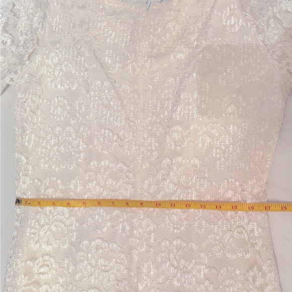 Vintage 80's Lew Magram Lace Pencil Dress - Picture 10 of 10